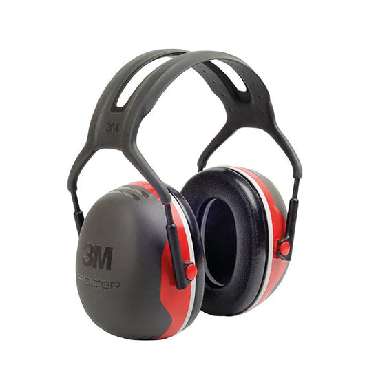 3M Peltor x3 Ear Defenders Headband Red