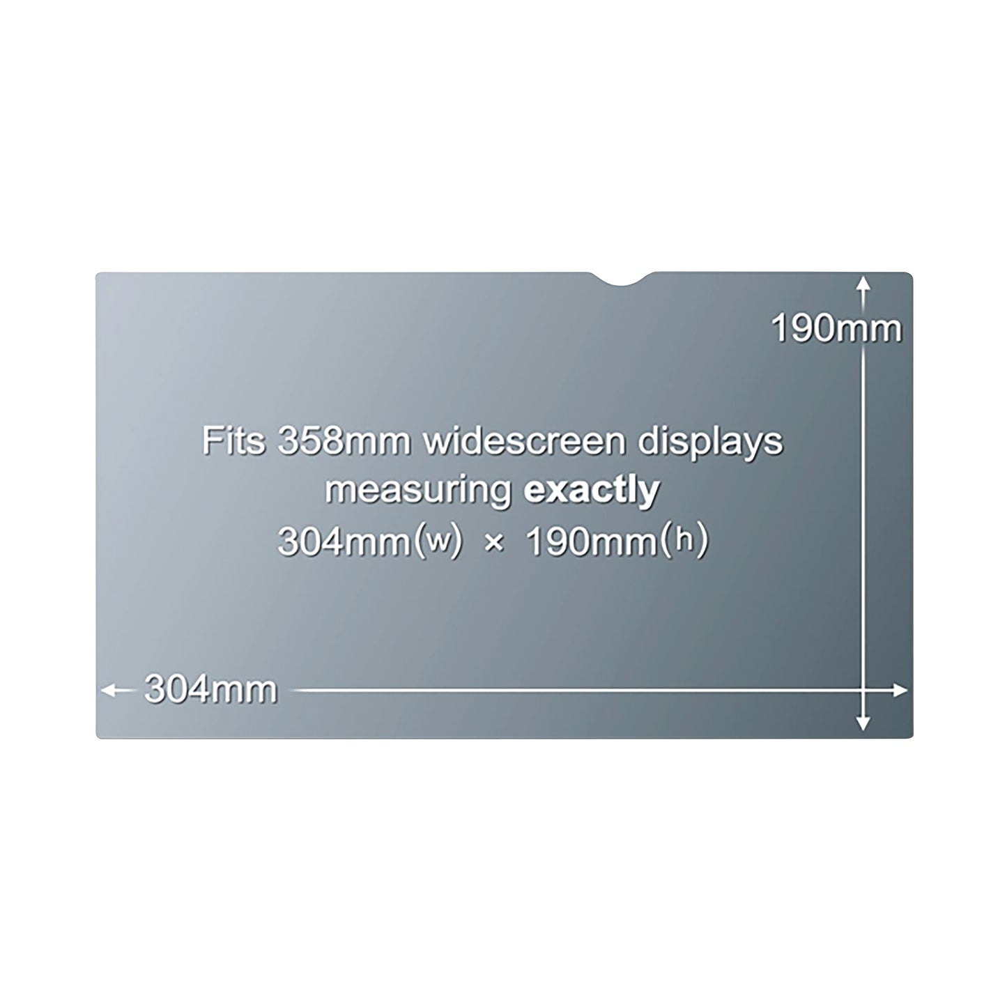 3M Privacy Filter for 14.1" Widescreen Laptop (16:10)