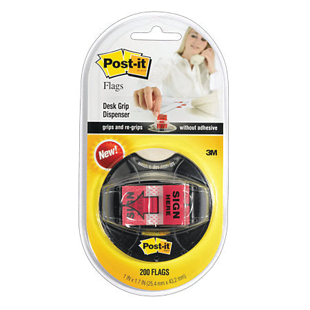 Post-it Index Tabs Sign Here Red (Pack of 200) 680-SHVR200