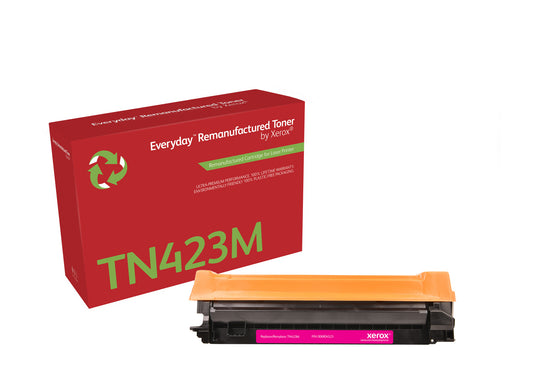 Everyday ™ Magenta Remanufactured Toner by Xerox compatible with Brother TN423M, High capacity