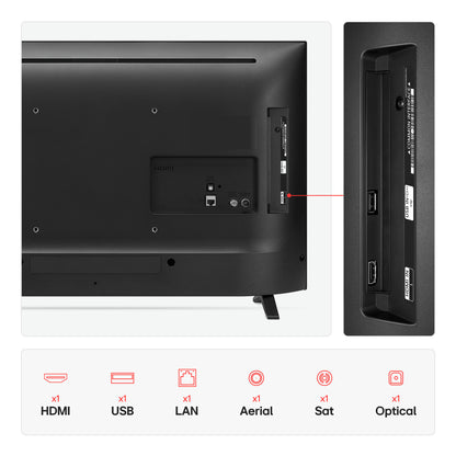 LG 32LQ63006LA.AEK TV 81.3 cm (32") Full HD Smart TV Wi-Fi Black