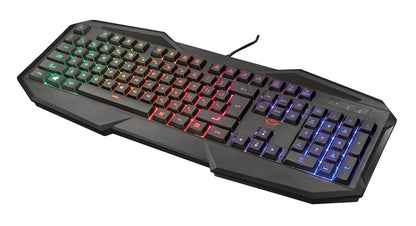 Trust GXT 830-RW Avonn keyboard Gaming USB QWERTY UK International Black