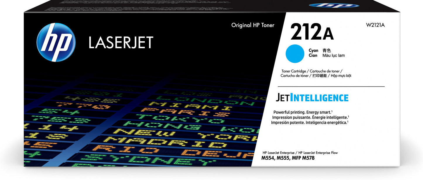 HP 212A Cyan Original LaserJet Toner Cartridge