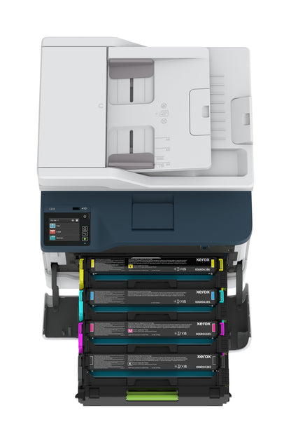 Xerox C235 A4 22ppm Wireless Copy/Print/Scan/Fax PS3 PCL5e/6 ADF 2 Trays Total 251 Sheets UK