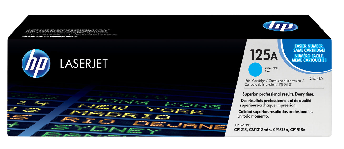 HP 125A Cyan Original LaserJet Toner Cartridge