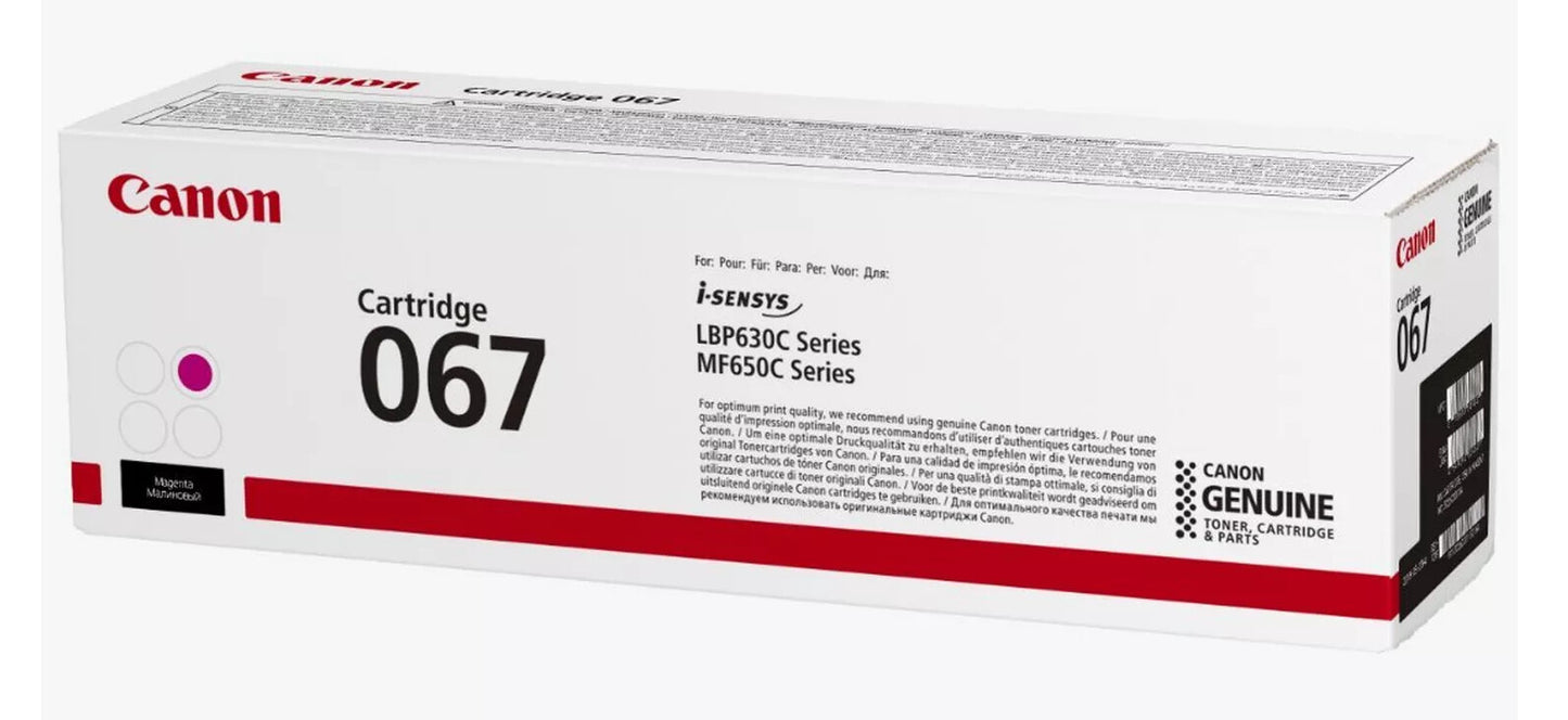 Canon 067 toner cartridge 1 pc(s) Original Magenta