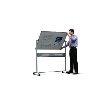 Nobo Impression Pro Enamel Magnetic Mobile Whiteboard 1200x900mm