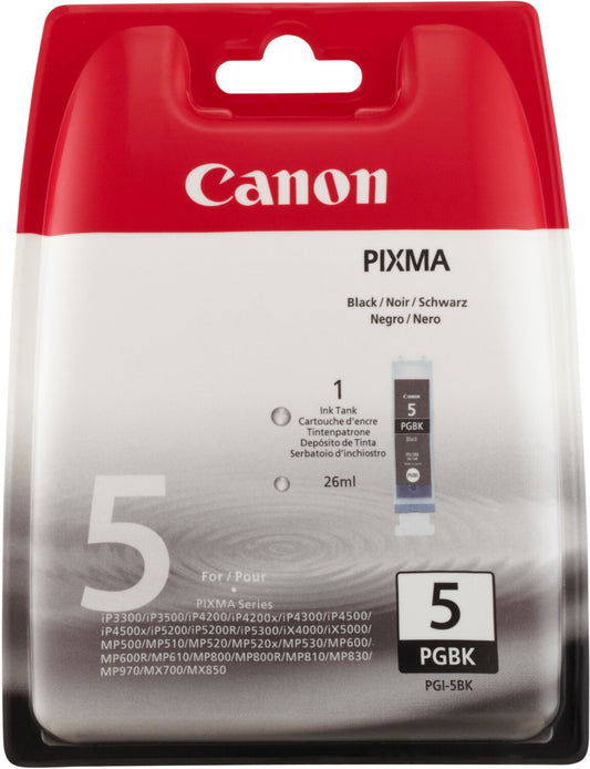 Canon PGI-5BK ink cartridge 1 pc(s) Original Standard Yield Black