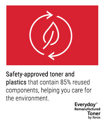 Everyday™ Mono Remanufactured Toner by Xerox compatible with HP 55X (CE255X), High capacity