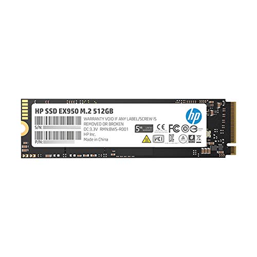 HP EX950 M.2 512 GB PCI Express 3.1 NVMe