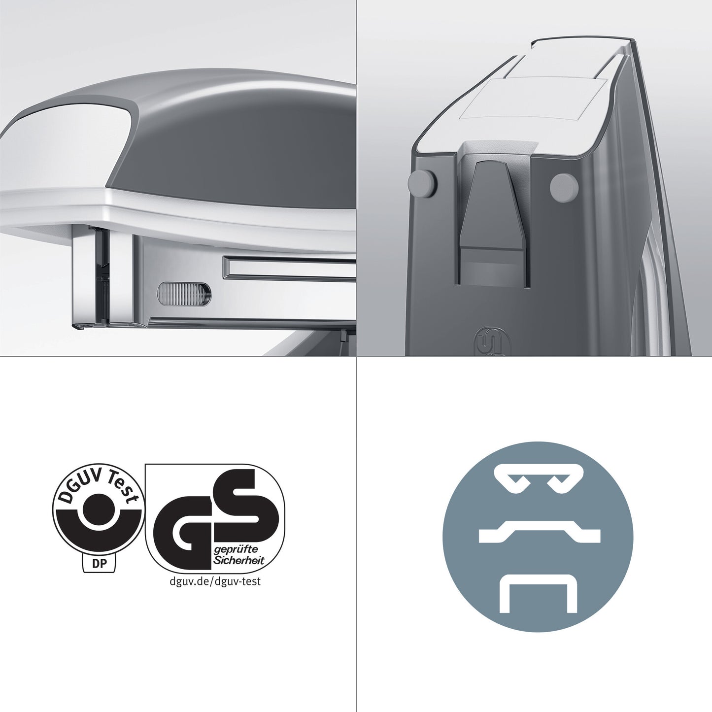 Leitz Stapler WOW 5502 Metal 30 sheets