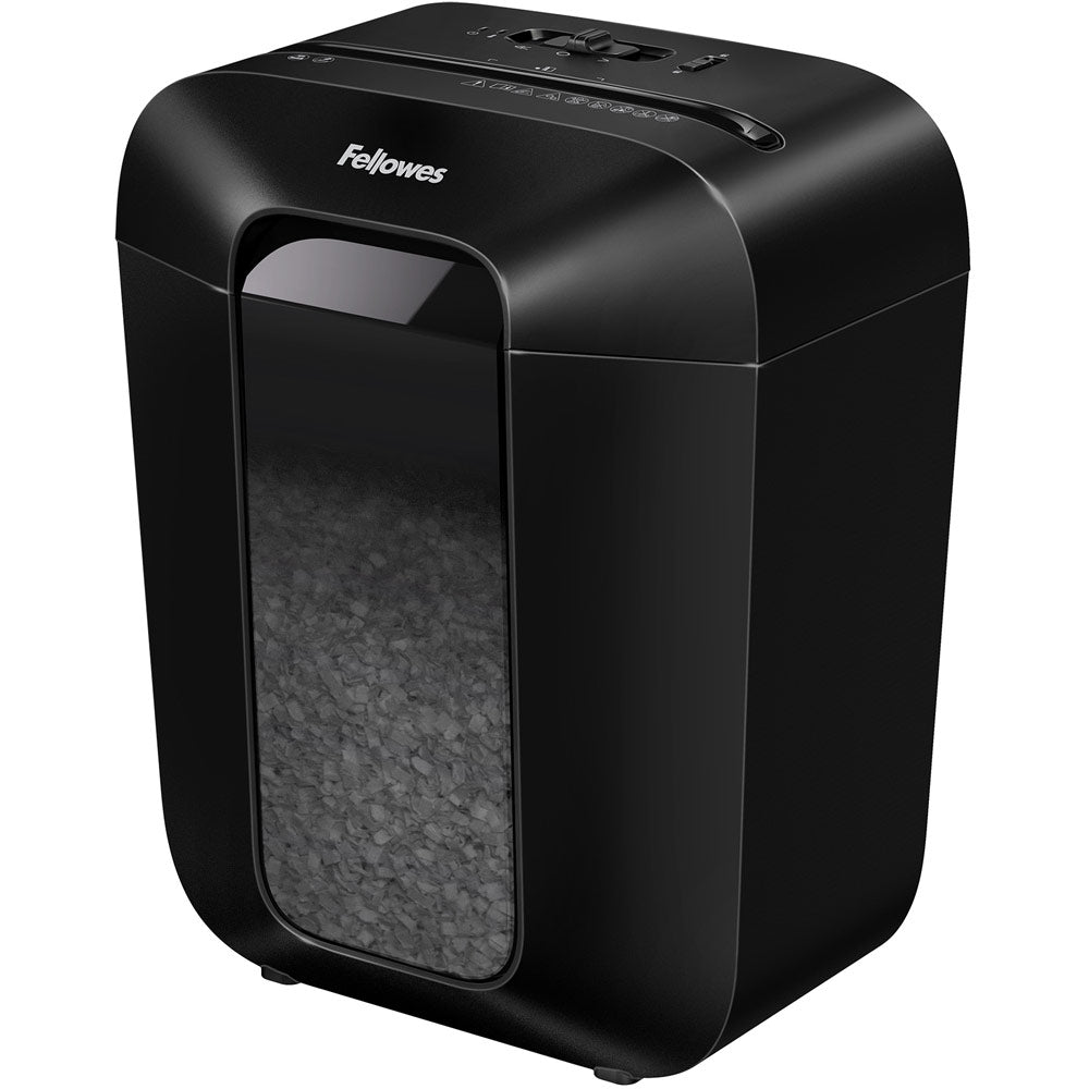 Fellowes LX Series Paper Shredder LX41 8 Sheet Mini Cut Shredder with 17 Litre Bin Advanced Security P4