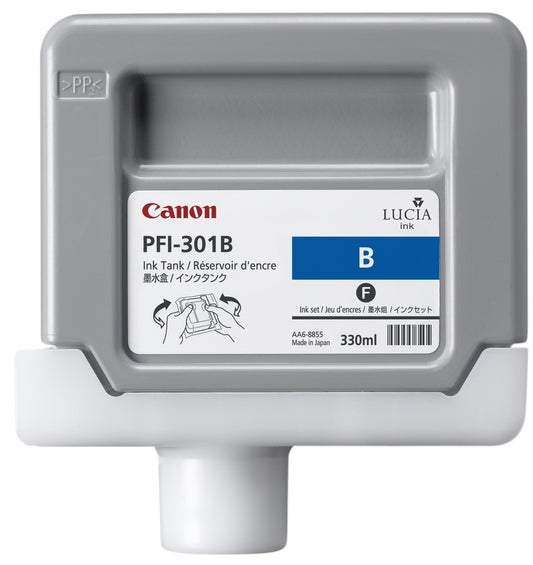 Canon PFI-301GY Pigment Blue ink cartridge 1 pc(s) Original