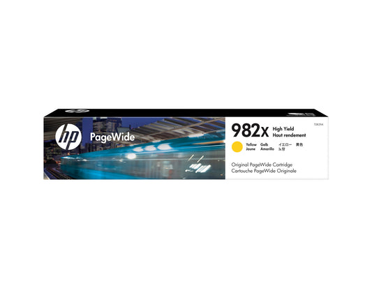 HP 982X High Yield Yellow Original PageWide Cartridge