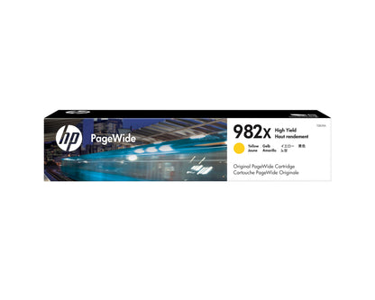 HP 982X High Yield Yellow Original PageWide Cartridge