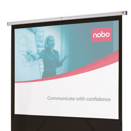 Nobo Floor Standing Portable Projector Screen 1590x1200mm