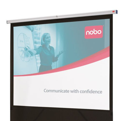 Nobo Floor Standing Portable Projector Screen 1590x1200mm