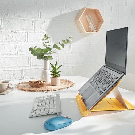 Leitz Ergo Cosy Adjustable Laptop Stand, 80% recycled plastic