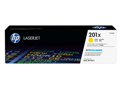 HP 201X High Yield Yellow Original LaserJet Toner Cartridge