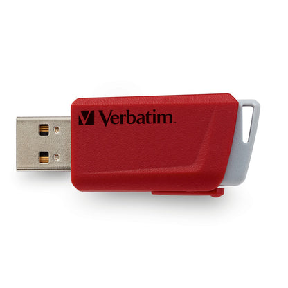 Verbatim Store 'n' Click - USB 2.0 Drive 3.2 GEN1 - 3x16 GB - Red/Blue/Yellow
