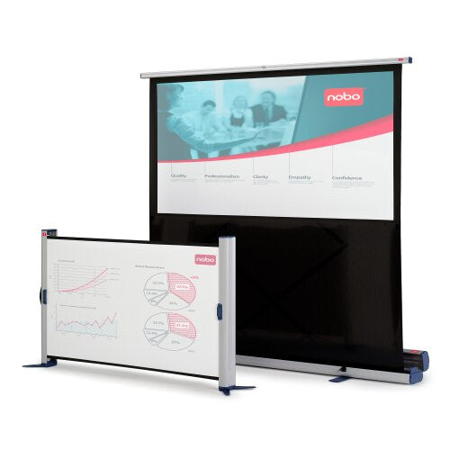 Nobo Floor Standing Portable Projector Screen 1590x1200mm