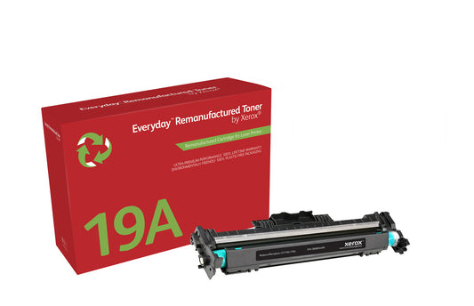 Everyday ™ Mono Drum Remanufactured by Xerox compatible with HP 19A (CF219A), Standard capacity