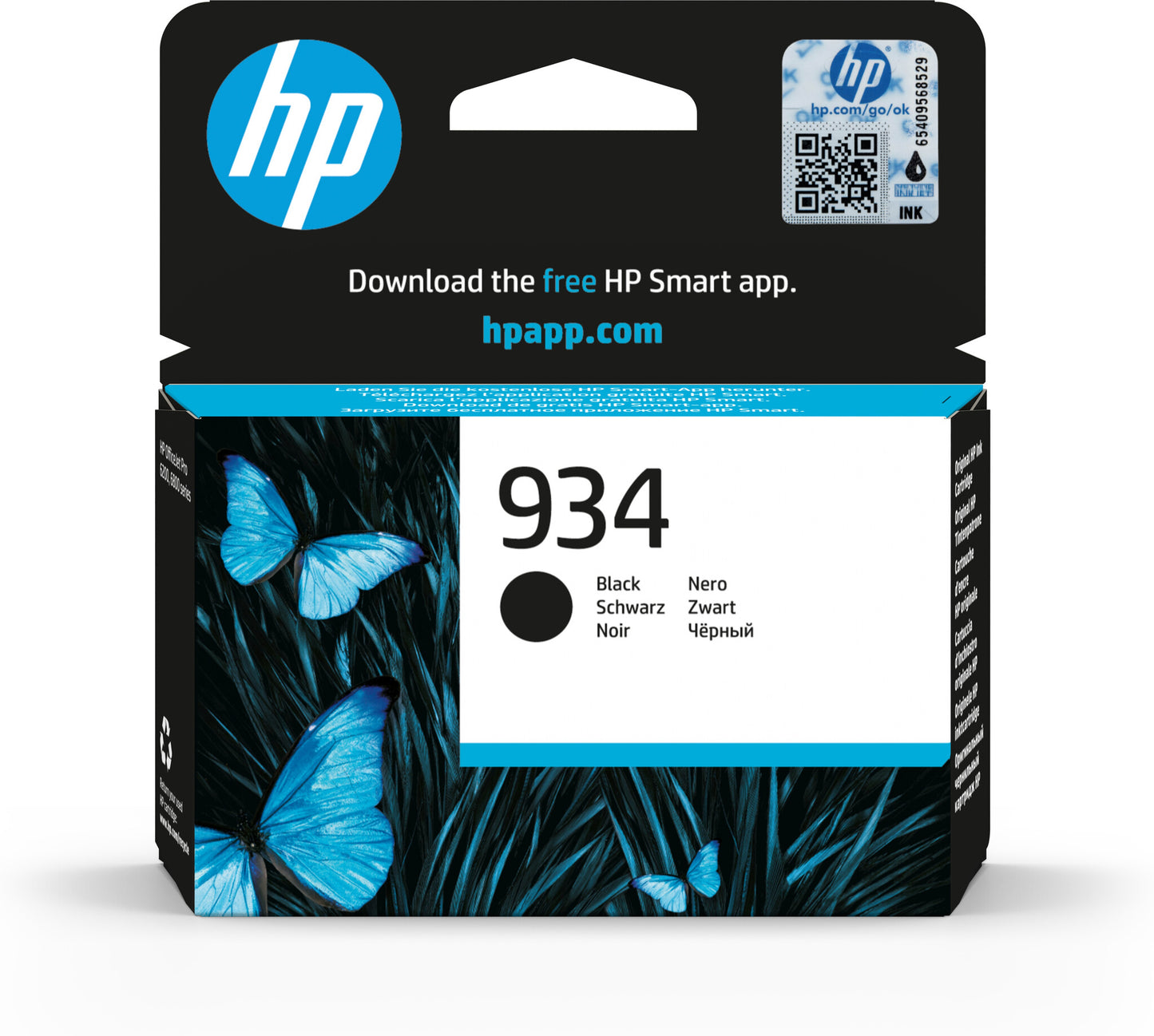 HP 934 Black Original Ink Cartridge