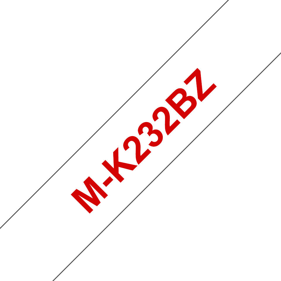 Brother M-K232B label-making tape