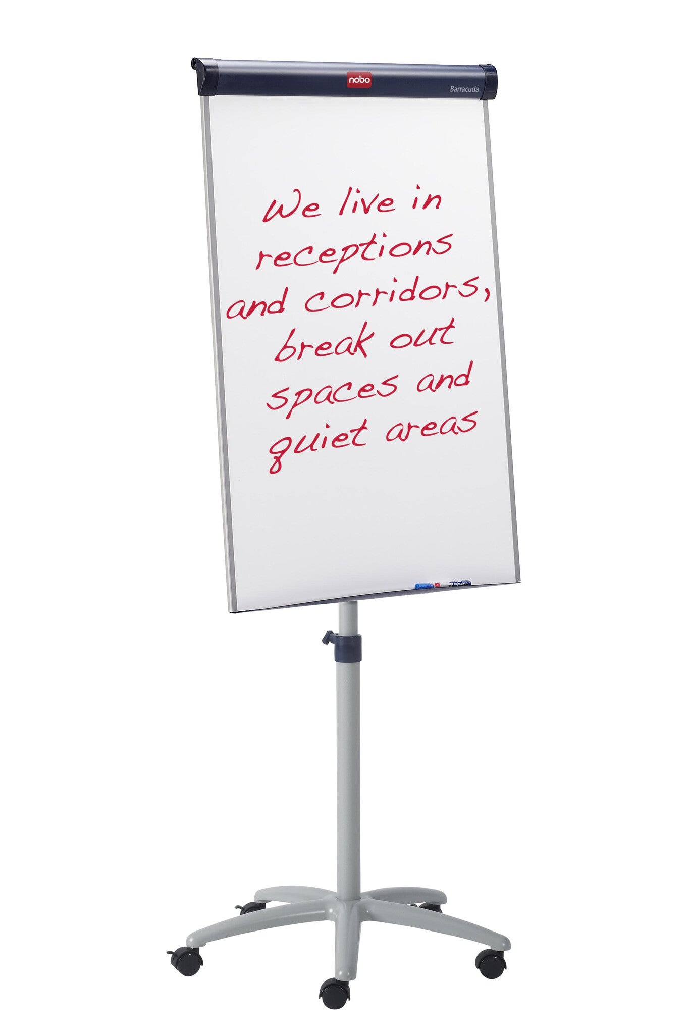 Nobo Impression Pro Mobile Steel Magnetic Whiteboard Easel
