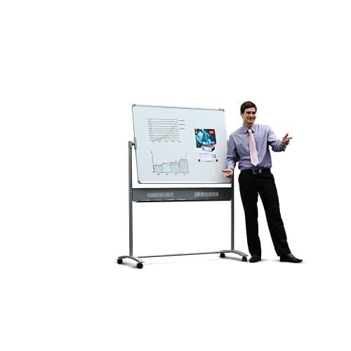 Nobo Impression Pro Enamel Magnetic Mobile Whiteboard 1200x900mm