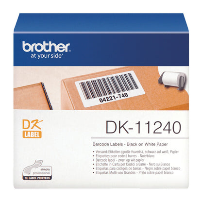 Brother DK-11240 printer label White