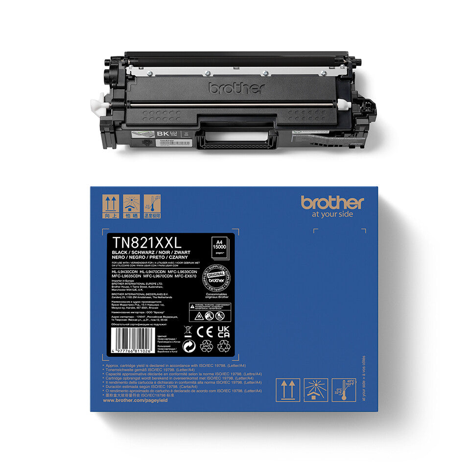 Brother TN-821XXLBK toner cartridge 1 pc(s) Original Black