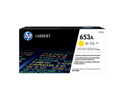 HP 653A Yellow Original LaserJet Toner Cartridge