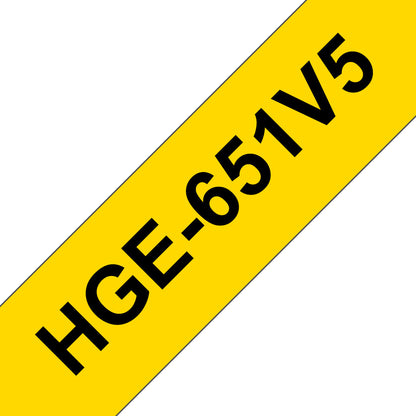 Brother HGE-651V5 label-making tape