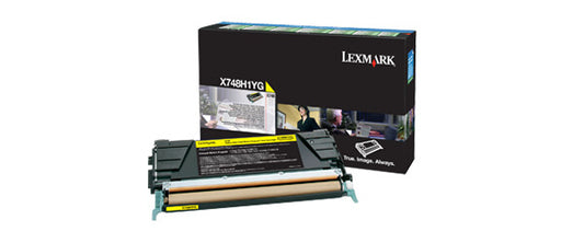 Lexmark X748H1YG toner cartridge 1 pc(s) Original Yellow