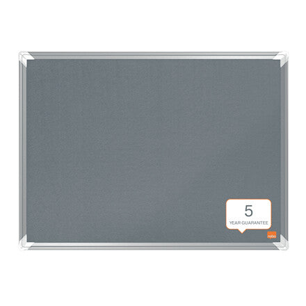 Nobo Premium Plus Felt Notice Board 600x450mm