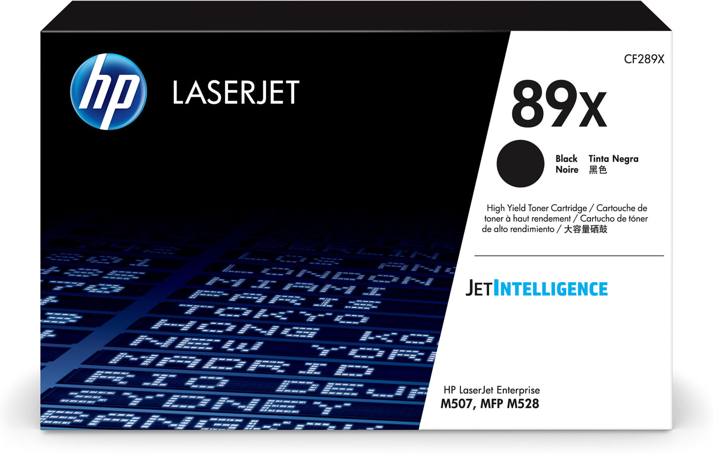 HP 89X High Yield Black Original LaserJet Toner Cartridge