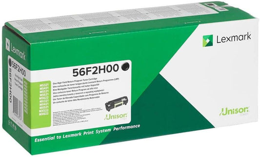 Lexmark 56F2H00 toner cartridge 1 pc(s) Black