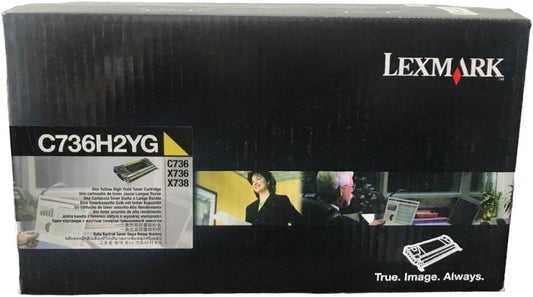 Lexmark C736H2YG toner cartridge 1 pc(s) Original Yellow