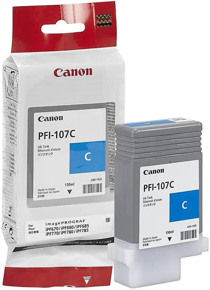 Canon PFI-107C ink cartridge 1 pc(s) Original Cyan