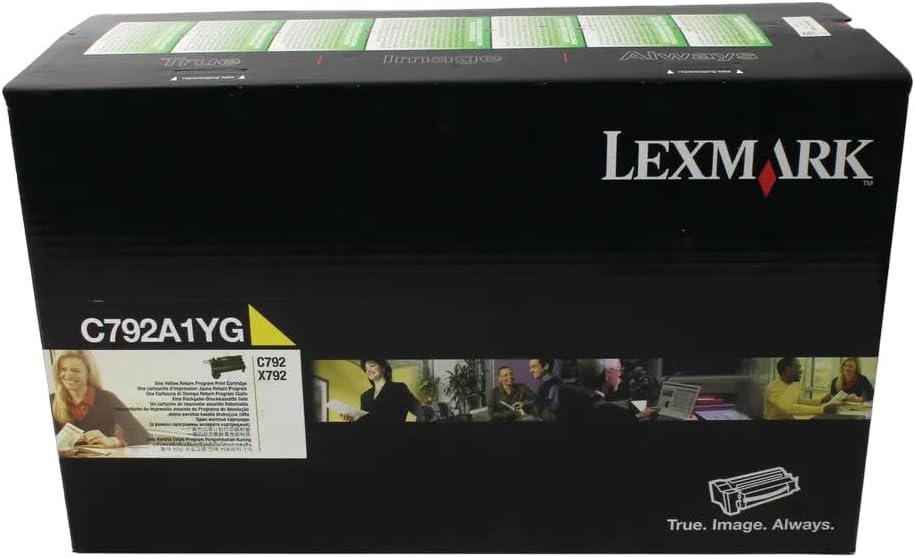 Lexmark C792A1YG toner cartridge 1 pc(s) Original Yellow