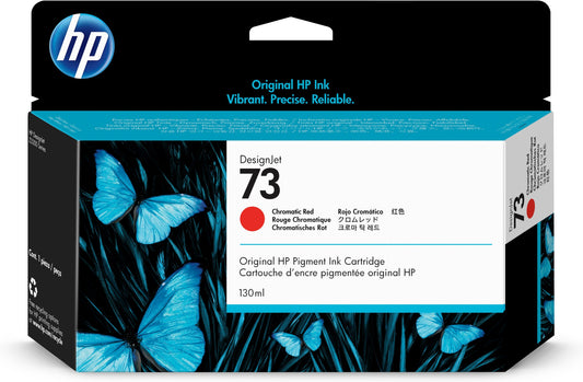 HP 73 130-ml Chromatic Red DesignJet Ink Cartridge