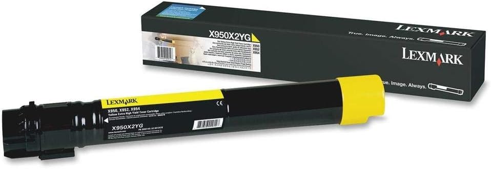 Lexmark X950X2YG toner cartridge 1 pc(s) Original Yellow