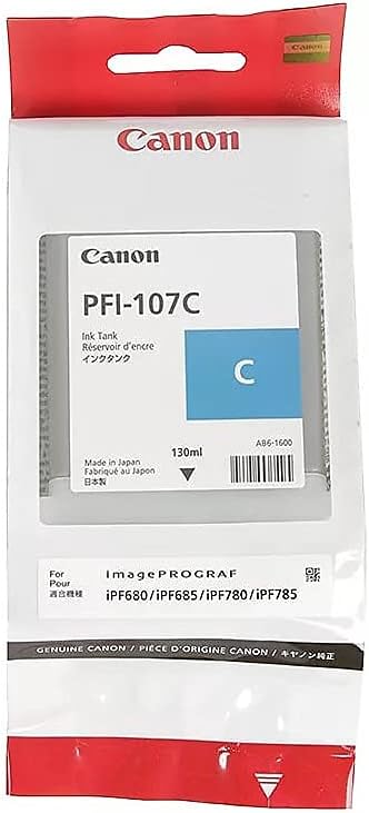 Canon PFI-107C ink cartridge 1 pc(s) Original Cyan