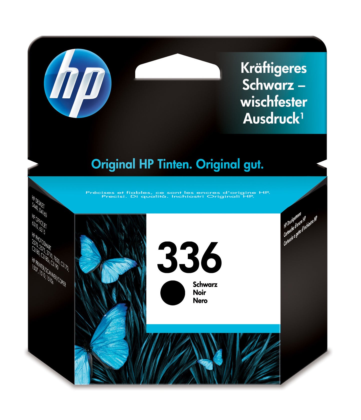 HP 336 ink cartridge 1 pc(s) Original Standard Yield Black