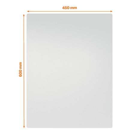 Nobo Frameless Magnetic Modular Whiteboard 600x450mm