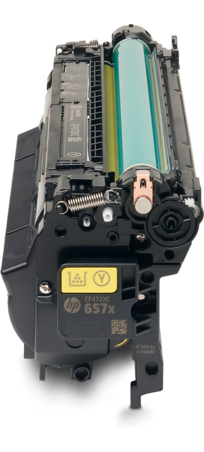 HP 657X High Yield Yellow Original LaserJet Toner Cartridge