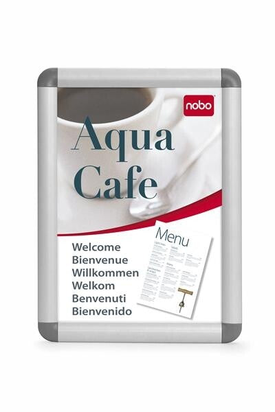Nobo Premium Plus A3 Poster Frame Sign Holder with Snap Frame