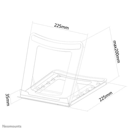 Neomounts foldable laptop stand