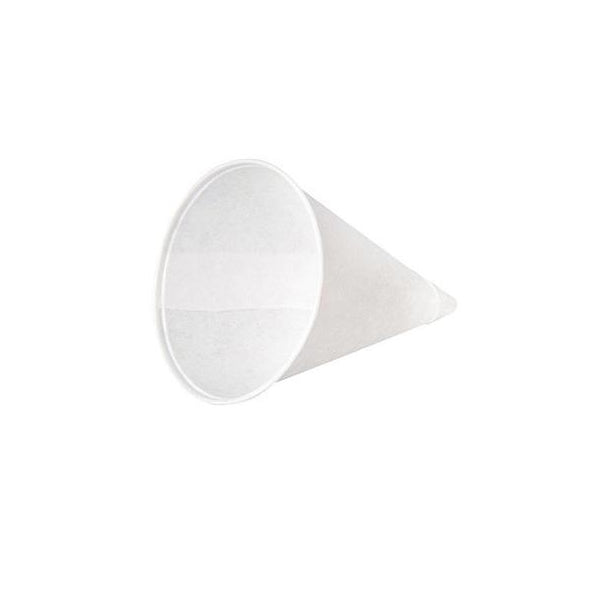 4Oz Water Drinking Cone Cup White (Pack of 5000) ACPACC04